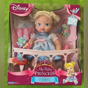 DISNEY MY BABY PRINCESS CINDERELLA DOLL-New In Box.